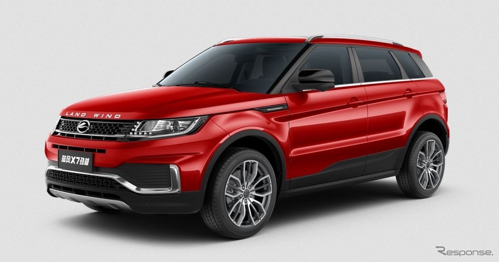 中国の江鈴汽車のランドウィンド X7