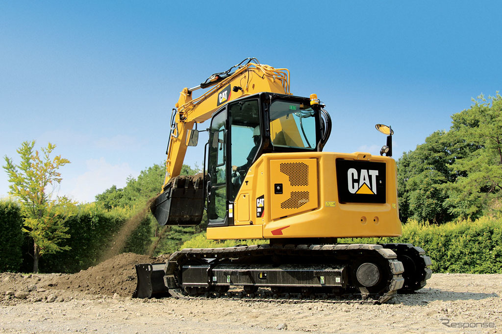 Cat 308 CR 後方超小旋回型油圧ショベル