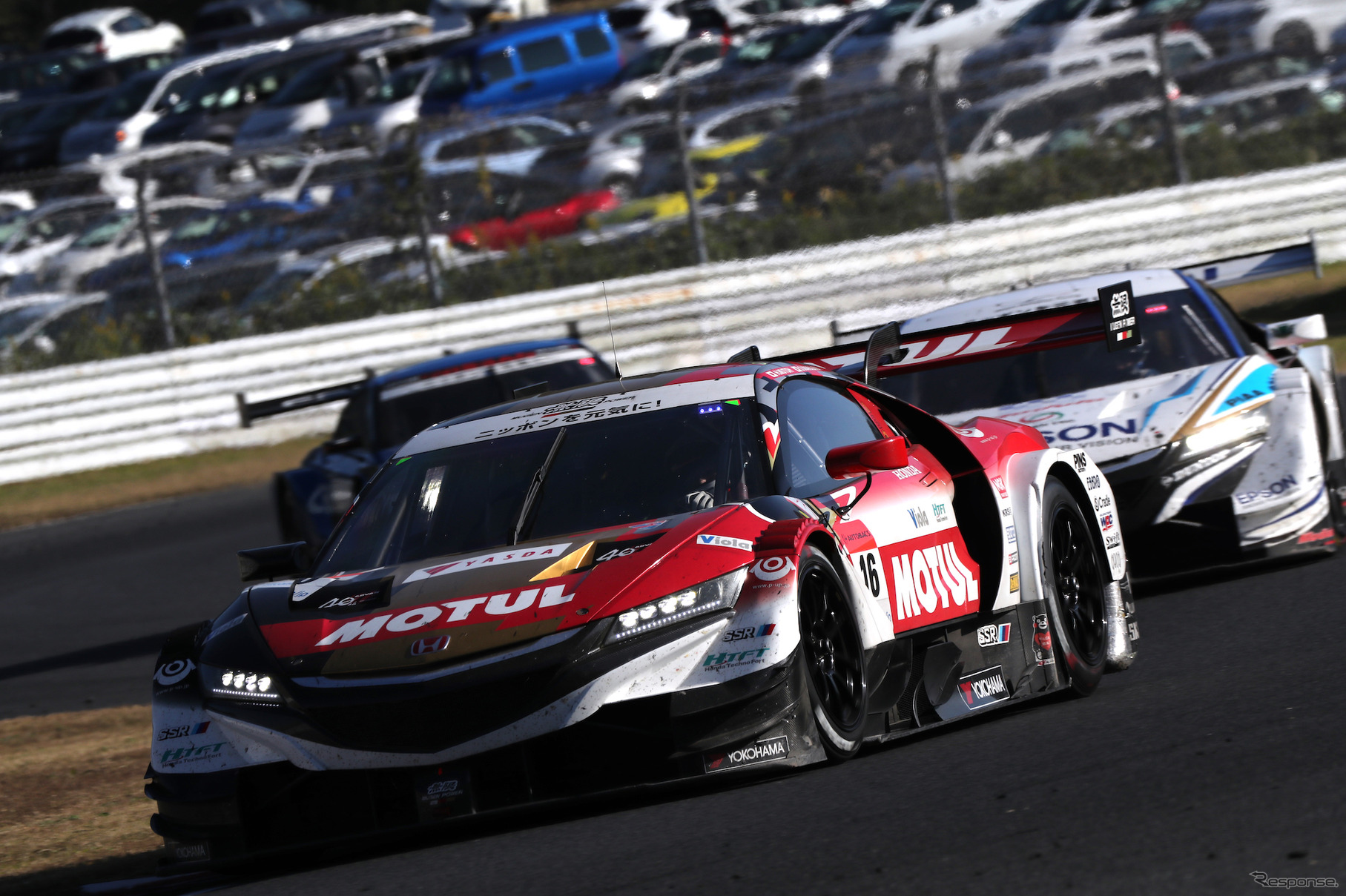 SUPER GT／GT500の2019年参戦車両：TEAM MUGENの「MOTUL MUGEN NSX-GT」