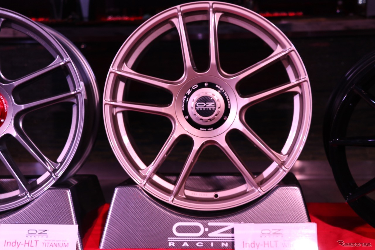 インディHLTのホワイトゴールドカラーはポルシェ用のサイズ限定だ。