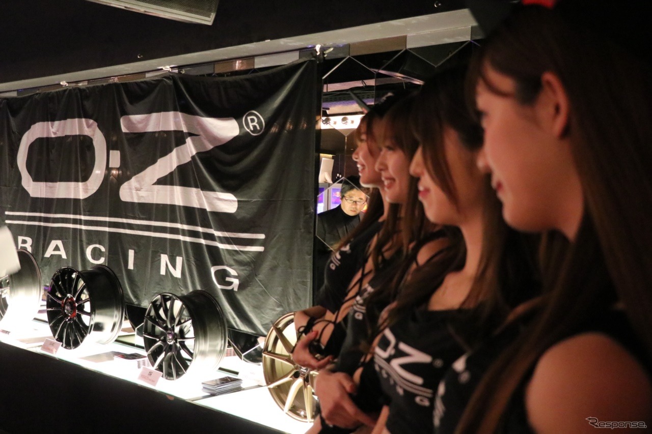 大型ミニバン向けのサイズなど日本市場専用商品もラインナップするオーゼットホイール。