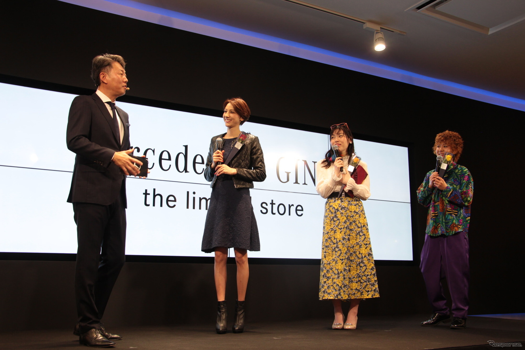 「Mercedes me GINZA the limited store」（メルセデス ミー ギンザ ザ リミテッド ストア）オープニングイベント