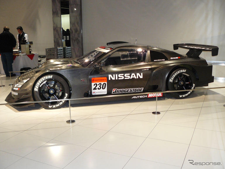【日産スポーツ】黒い写真蔵…GT-R SUPER GT開発用230号車