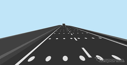 首都高、速度感を感じさせる 路面デザインを提案