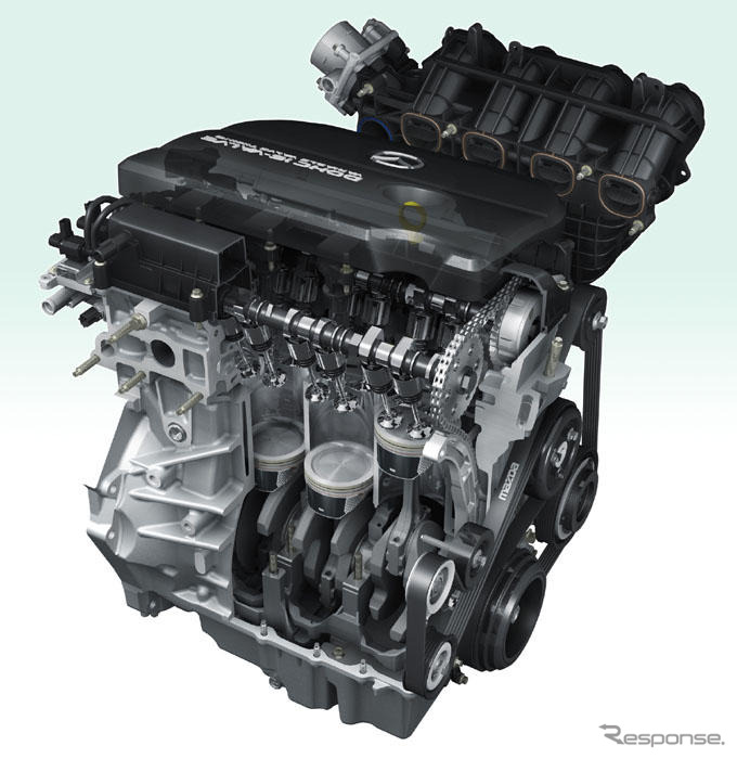 【マツダ アテンザ 新型発表】エンジンとトランスミッション