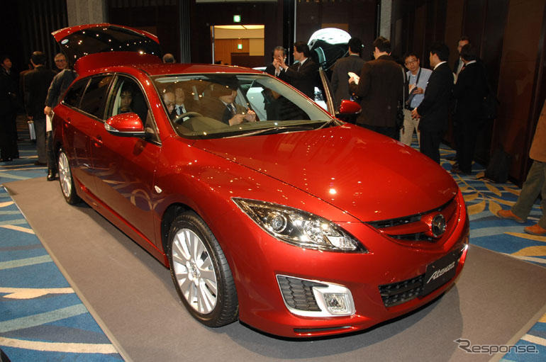 【マツダ アテンザ 新型発表】エンジンとトランスミッション