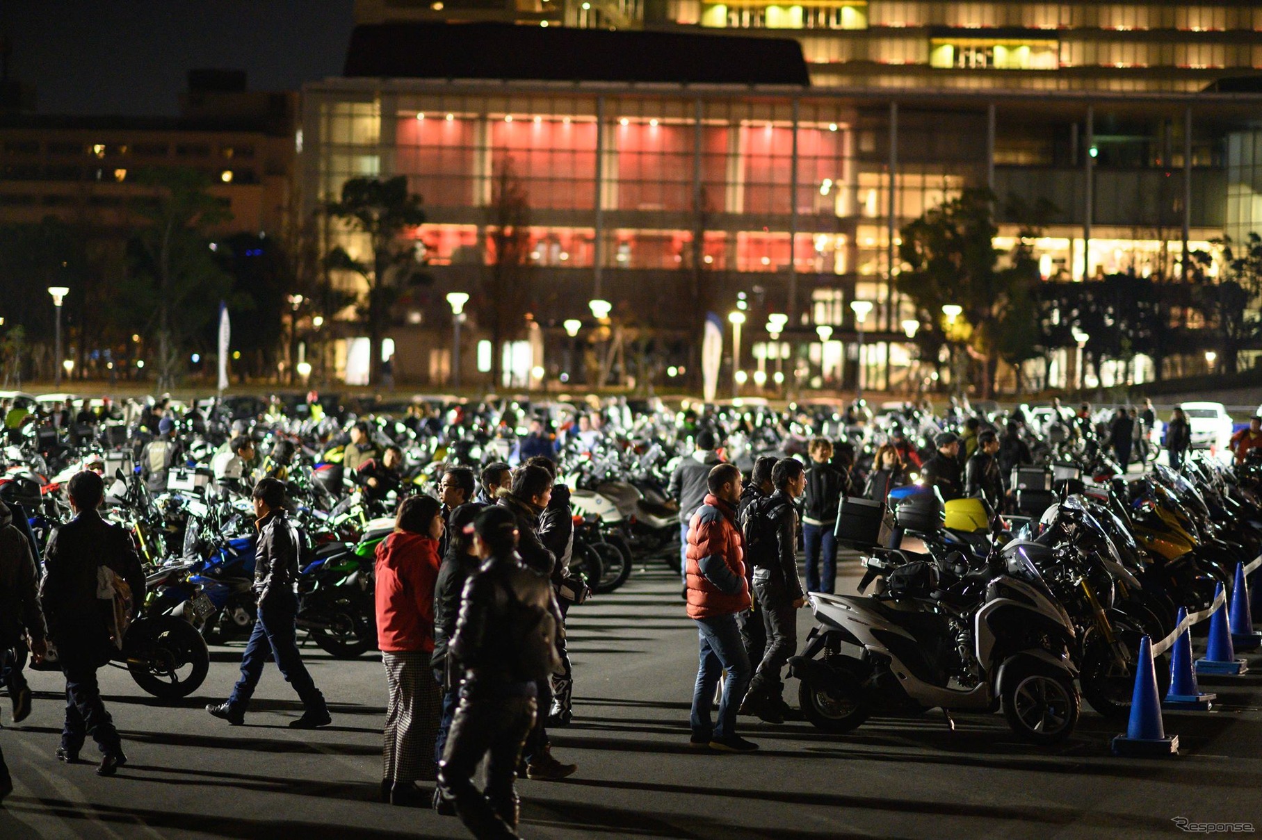 BMW Group Tokyo Bayで開催される「Night Rider Meeting」（写真は前回）