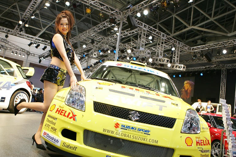 【東京オートサロン08】コンパニオン写真蔵…スズキ その5