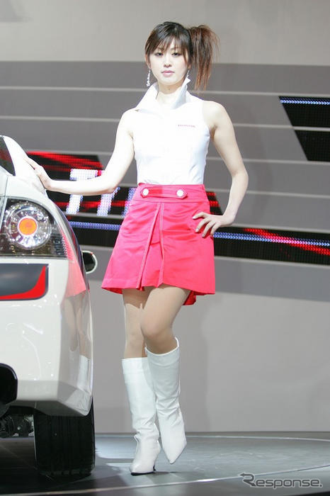 【東京オートサロン08】コンパニオン写真蔵…ホンダ その5