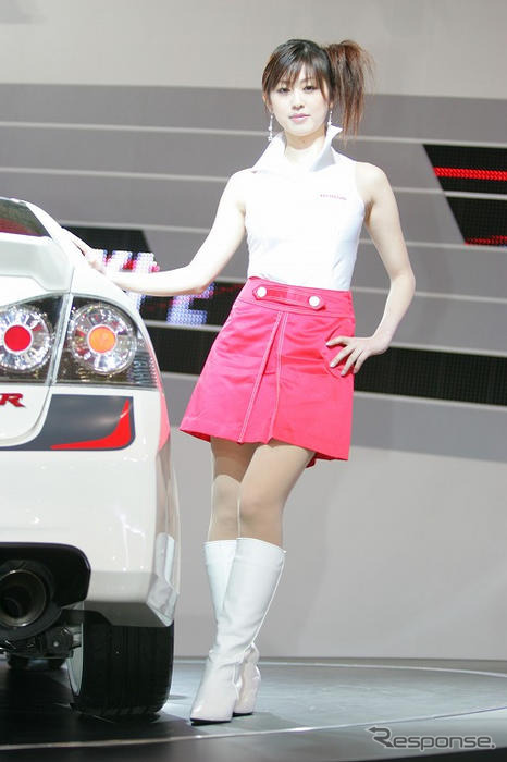 【東京オートサロン08】コンパニオン写真蔵…ホンダ その5
