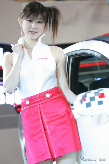 【東京オートサロン08】コンパニオン写真蔵…ホンダ その5