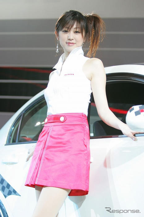 【東京オートサロン08】コンパニオン写真蔵…ホンダ その5