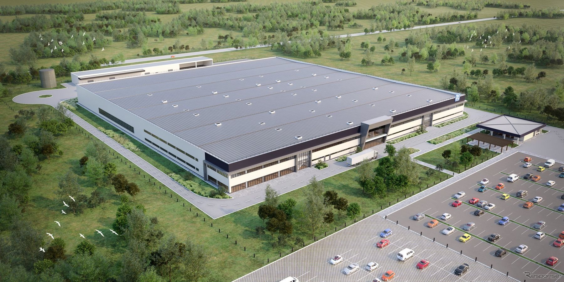 ZFがセルビアの首都、ベオグラード近郊で稼働予定の電動パワートレインの新工場