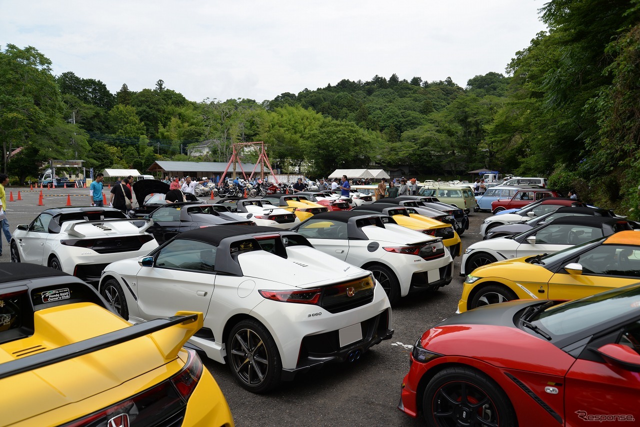 笠間稲荷神社　車の茅の輪くぐり