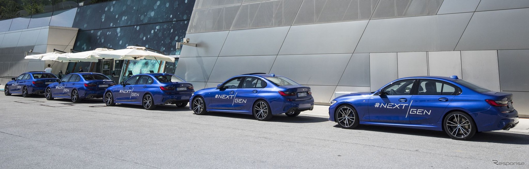 BMWの最新「レベル2」の先進運転支援システム搭載デモ車両