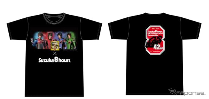 真・三國無双8×鈴鹿8耐コラボグッズ Tシャツ（各4000円）