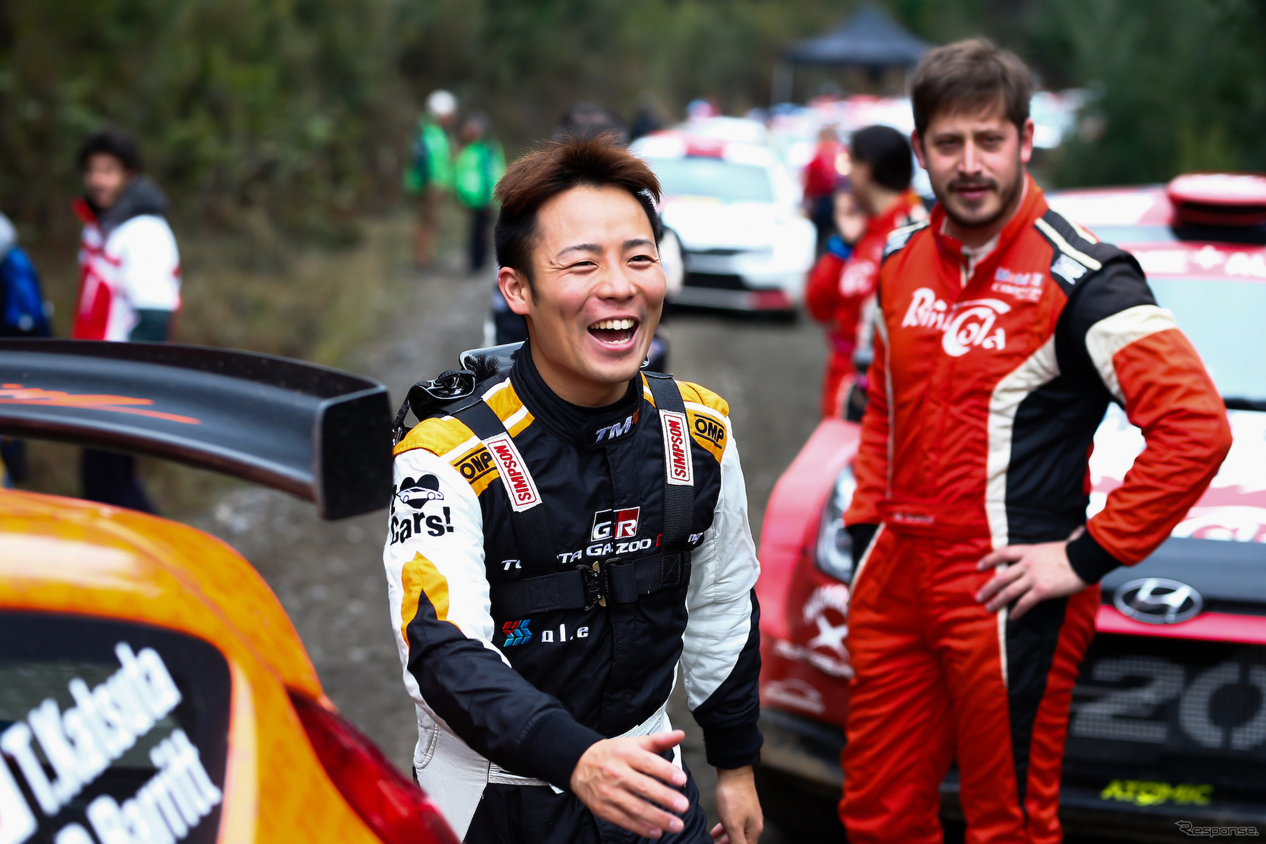 勝田貴元（今季WRCチリ戦＝WRC2で優勝）