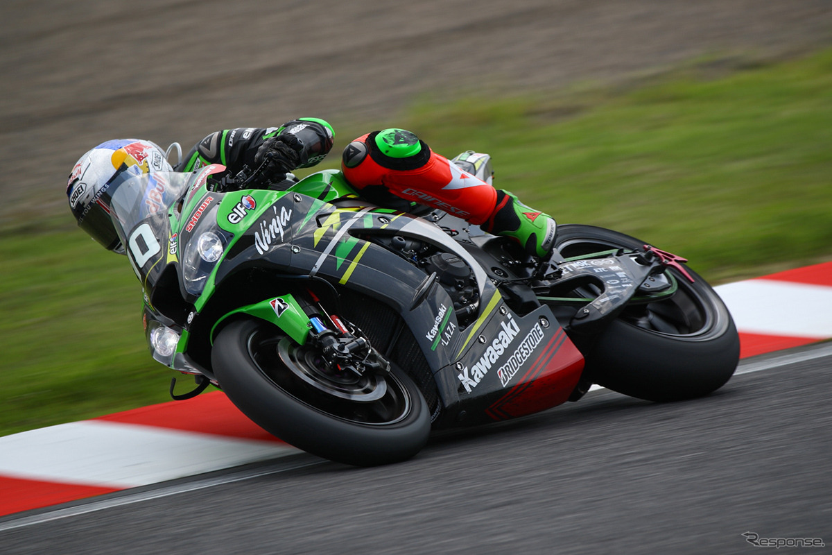 5番手のNo.10 Kawasaki Racing Team