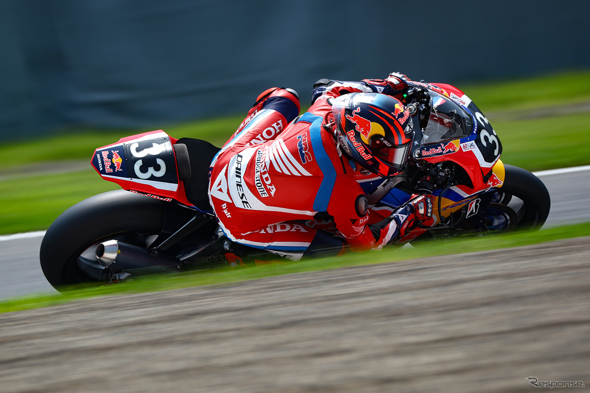 4時間経過時点で3位のRed Bull Honda（2019年鈴鹿8耐）