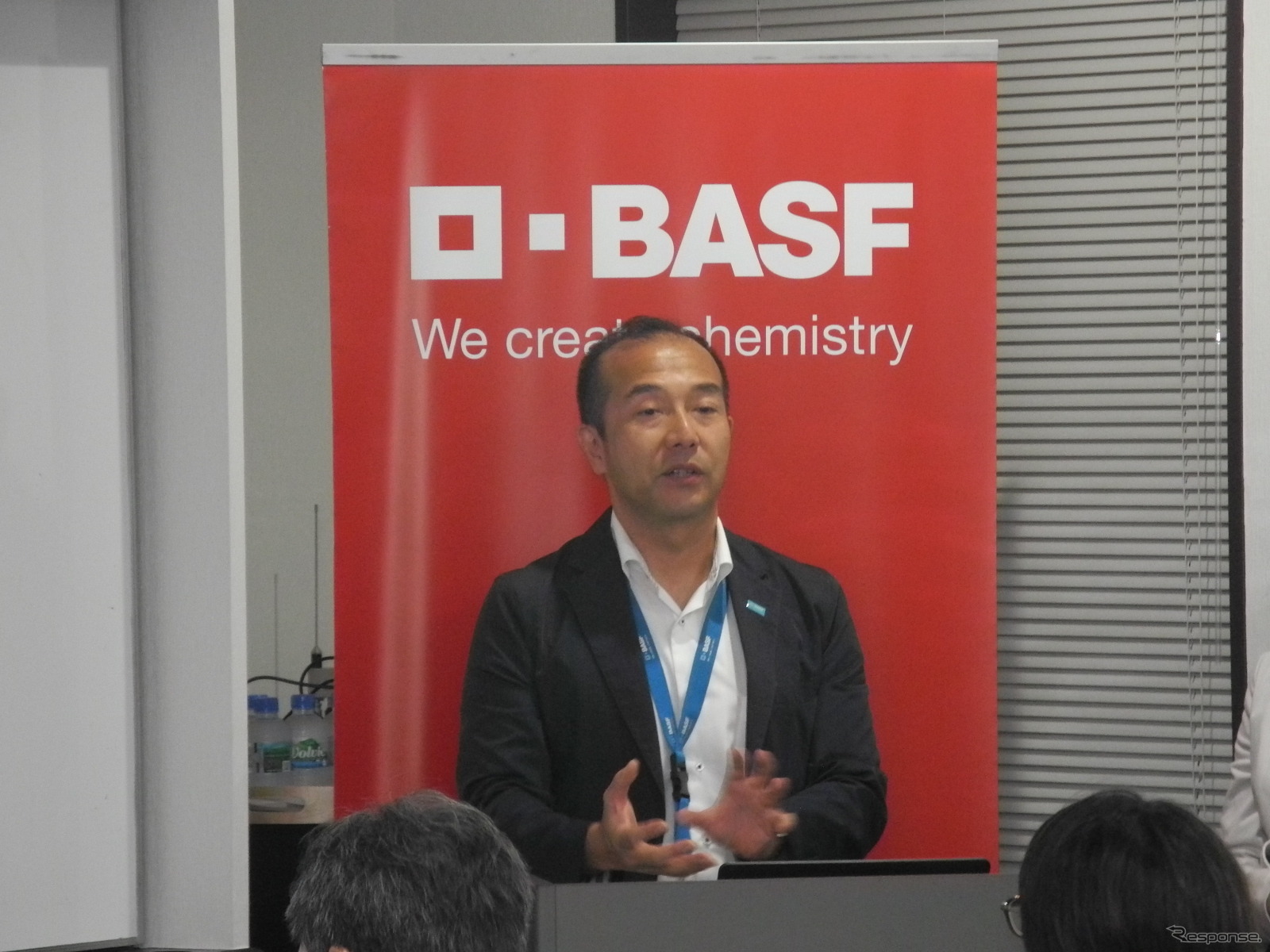 BASFジャパン パフォーマンスマテリアルズ事業部の執行役員で事業部長の山本勇氏