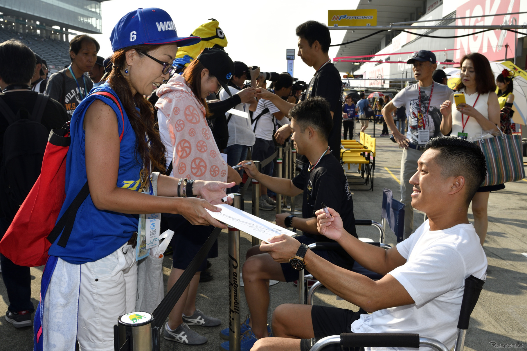 鈴鹿10時間耐久ピットウォーク