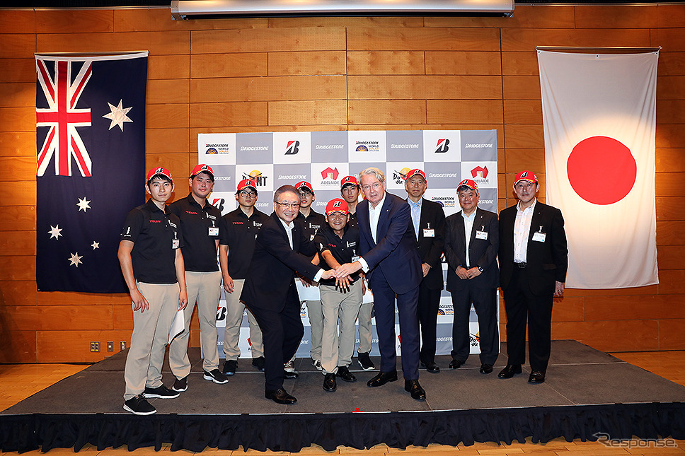 ブリヂストンワールドソーラーチャレンジ国内出場チーム走行会（オーストラリア大使館 2019年8月27日）