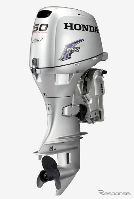 ホンダ、中型船外機を低燃費化
