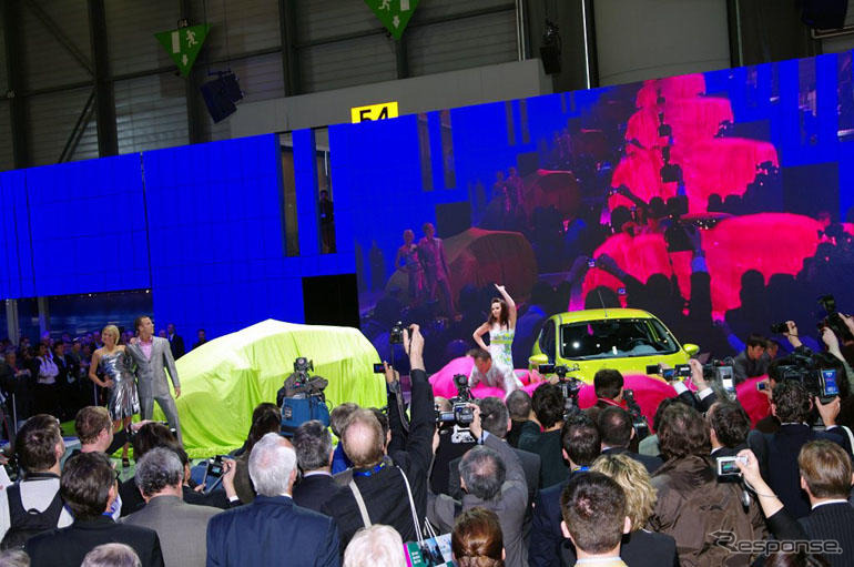 【ジュネーブモーターショー08】写真蔵…フォード フィエスタ 新型ローンチ