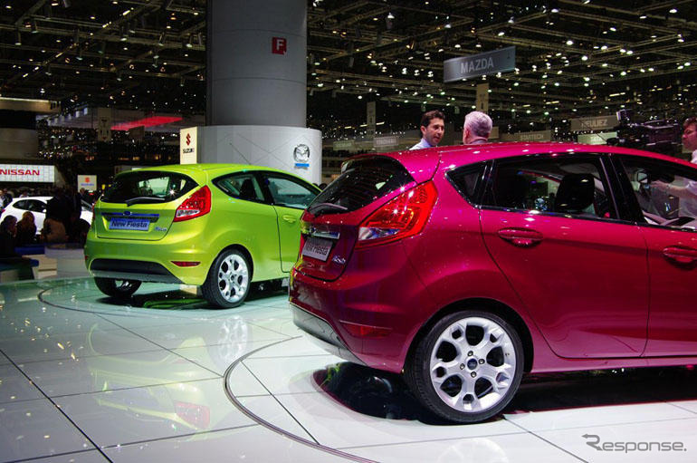 【ジュネーブモーターショー08】写真蔵…フォード フィエスタ 新型ローンチ