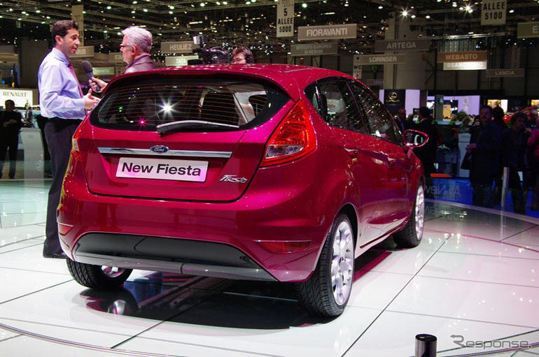 【ジュネーブモーターショー08】写真蔵…フォード フィエスタ 新型ローンチ