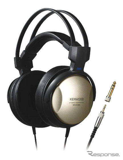 ケンウッド、高音質モデルのヘッドフォンを発売