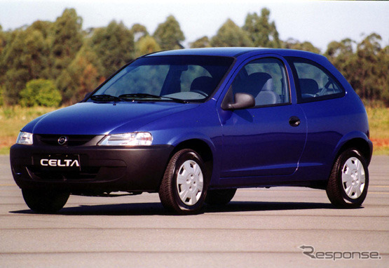 オメデトウ、シボレー『セルタ』の生産累計が10万台を達成!!