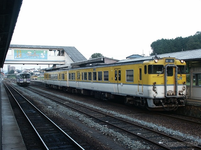 三次～狩留家間の再開が10月23日に決まった芸備線の列車。