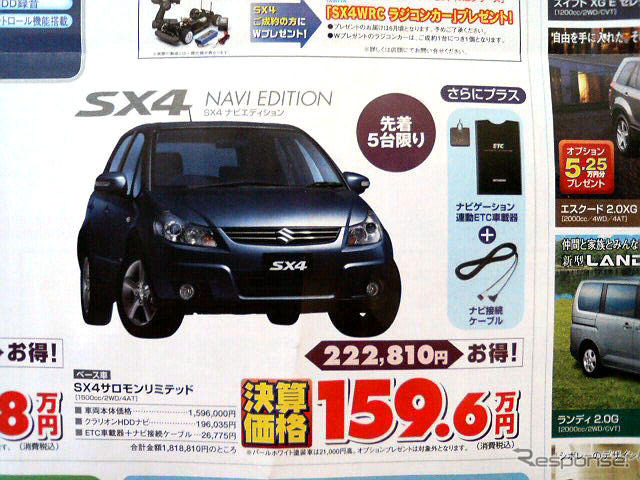 【決算 値引き情報】最大40万円引きでSUV、RVを購入できる!!