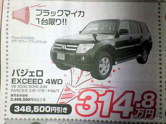 【決算 値引き情報】最大40万円引きでSUV、RVを購入できる!!