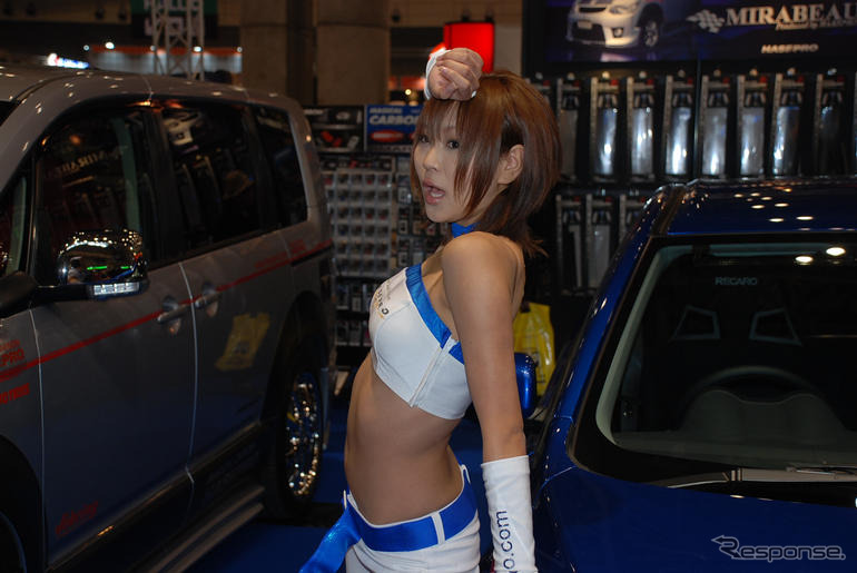 【東京オートサロン08】コンパニオン写真蔵…ハセ・プロ