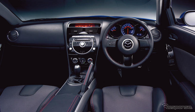 マツダ RX-8 Type RS を追加…走行性能を高めたモデル