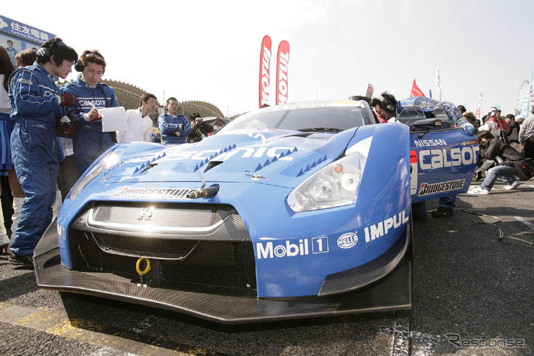 【SUPER GT 第1戦】写真蔵…決勝スタート前グリッド