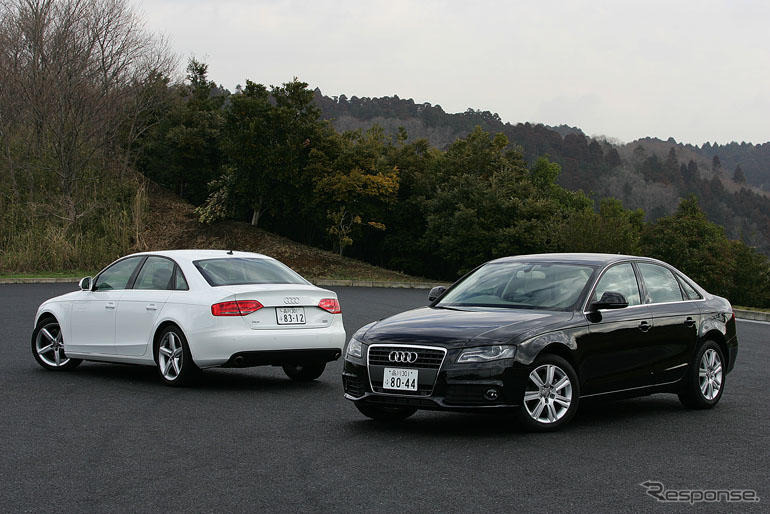 【アウディ A4 日本発表】ふたつのモデルラインアップ