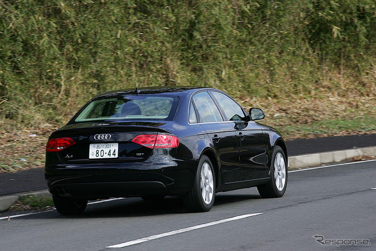 【アウディ A4 日本発表】2000rpm以下で走れるフレキシブルな1.8T