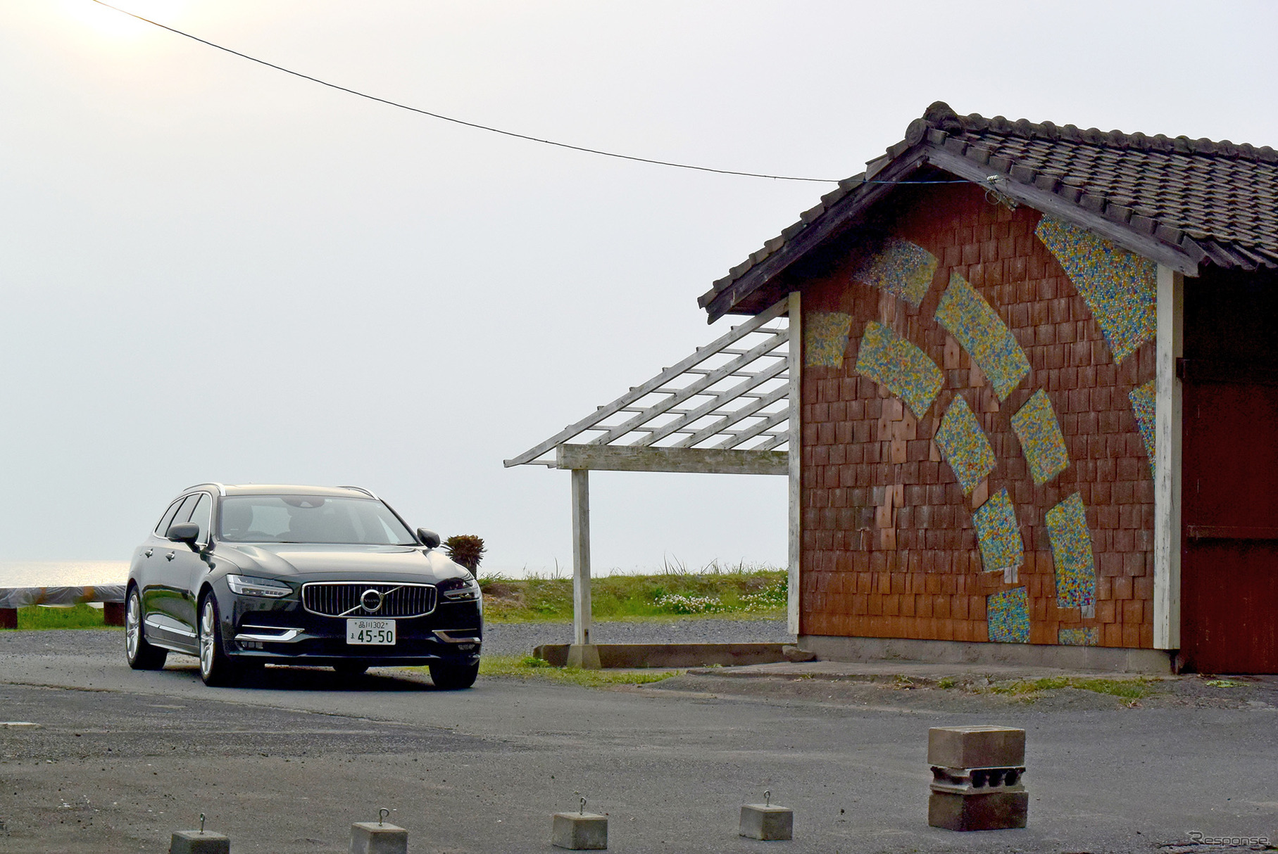 鹿児島・江口浜にて。