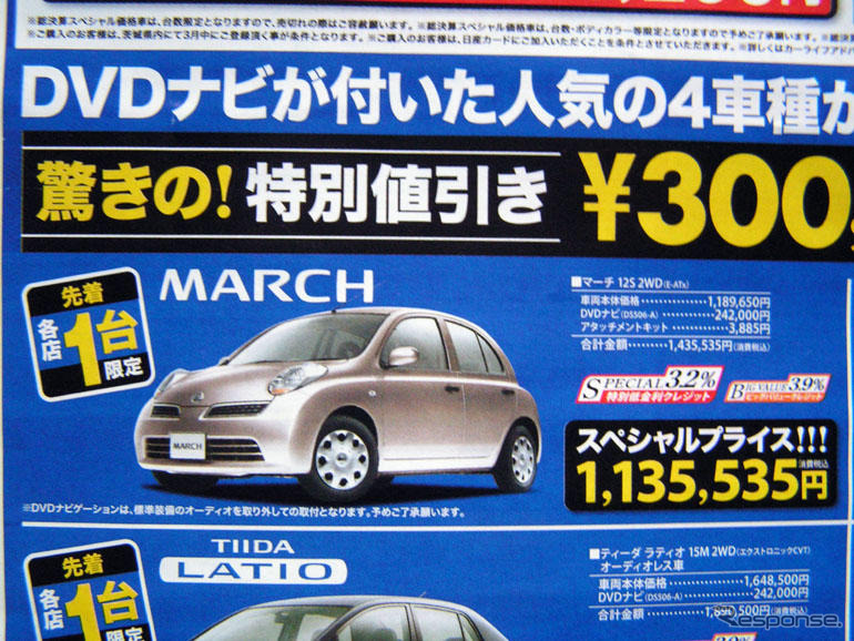 エントリーカー商戦が活発…フィット や デミオ など