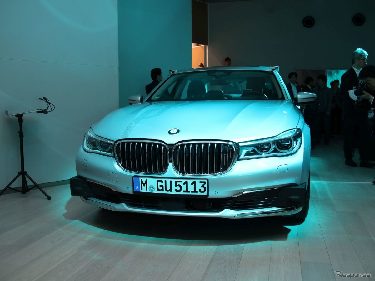 BMWのレベル4自動運転実験車両