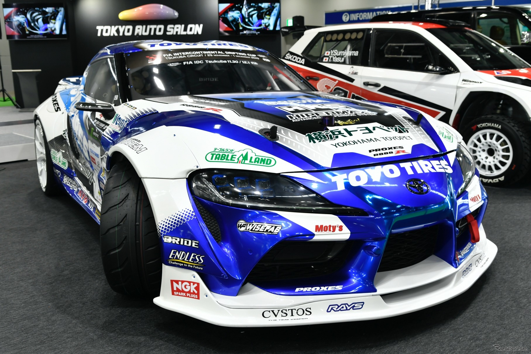 Team TOYO TIRES DRIFT GR Supra（東京モーターショー2019）