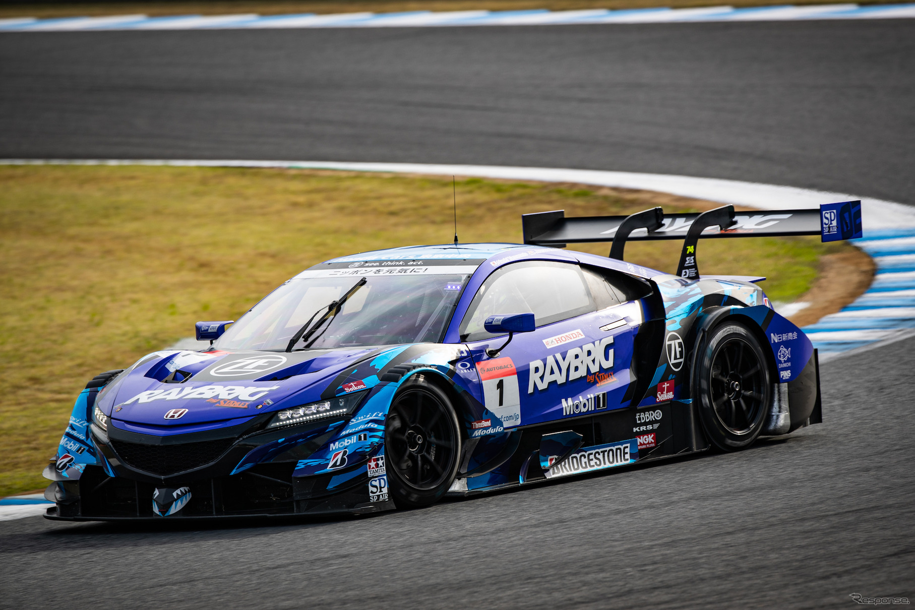 最終戦6位の#1 NSX。