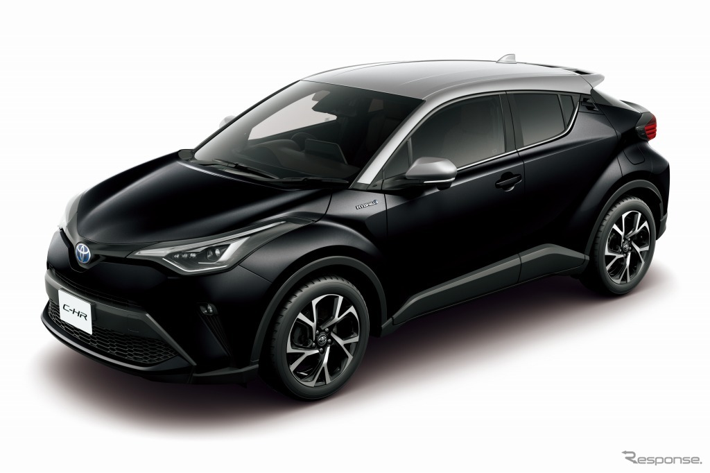 トヨタ C-HR G（メタルストリームメタリック×ブラックマイカ）