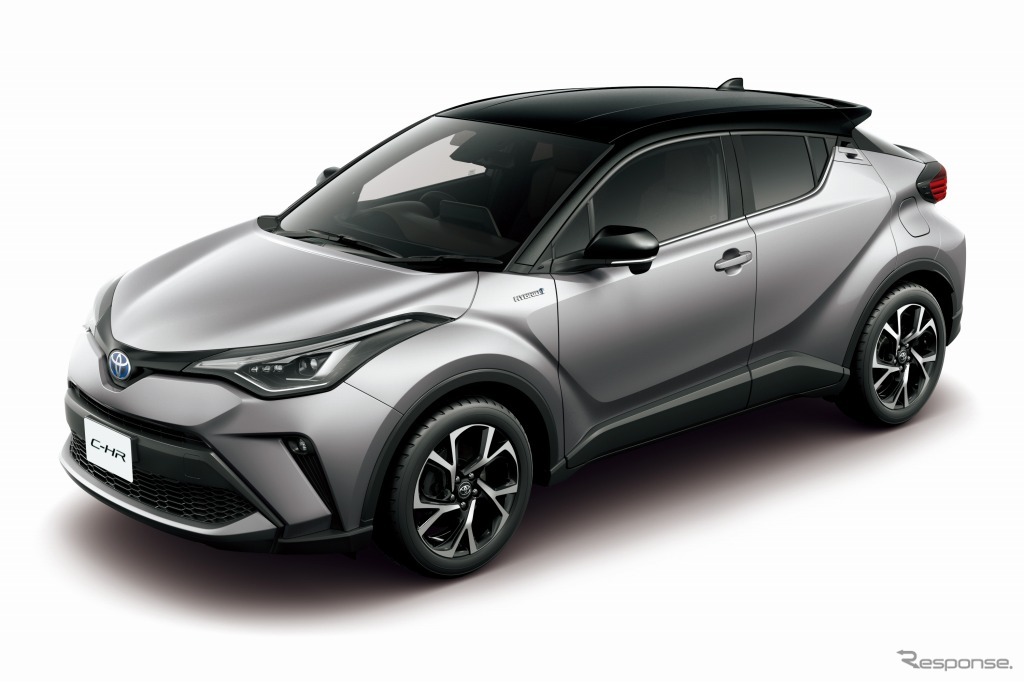 トヨタ C-HR G（ブラック×メタルストリームメタリック）