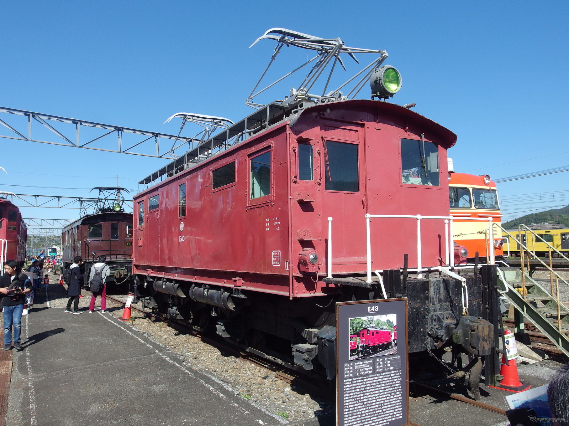 E43（西武秩父線開通50周年記念車両基地まつり in 横瀬）