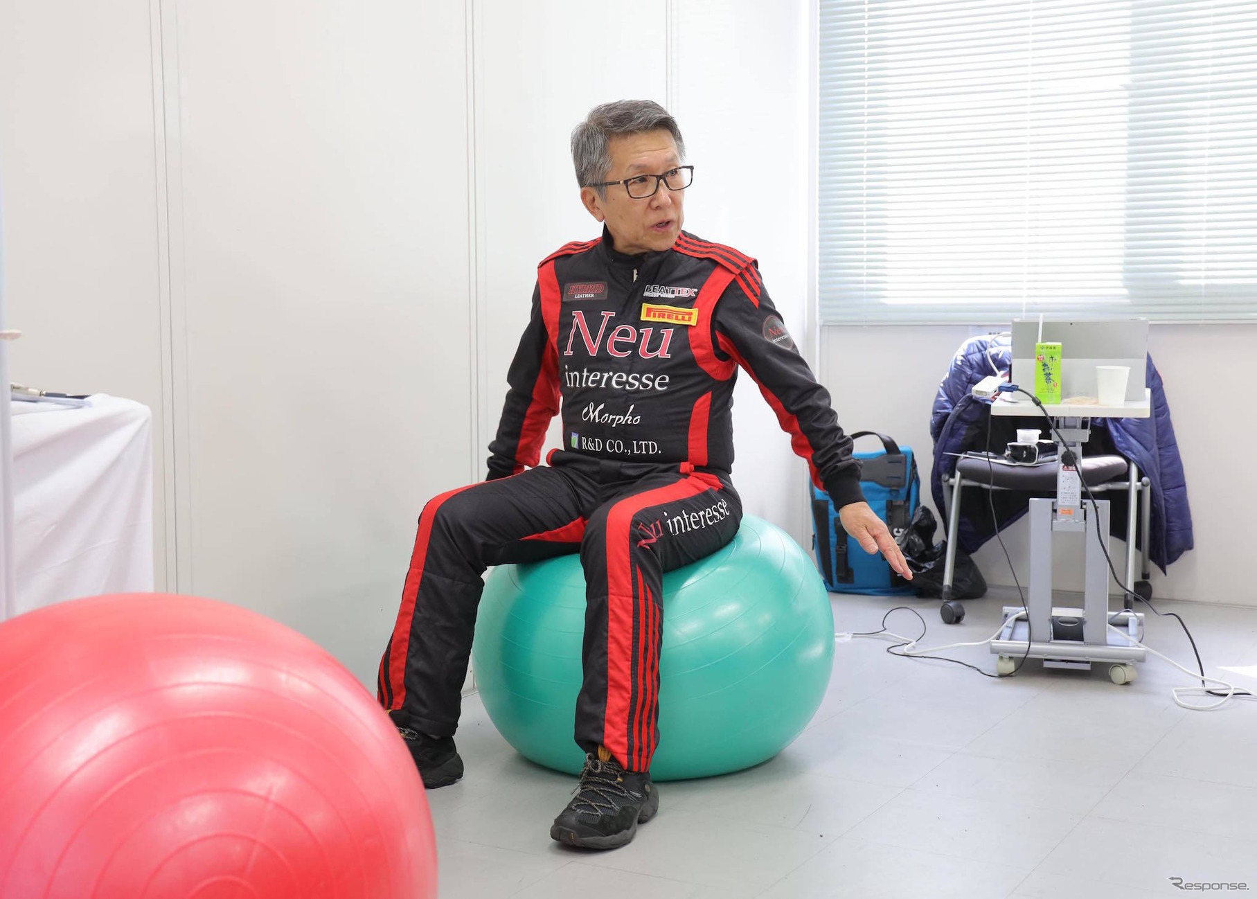 インストラクターは松田秀士さん、とっておきのメソッドを伝授する。