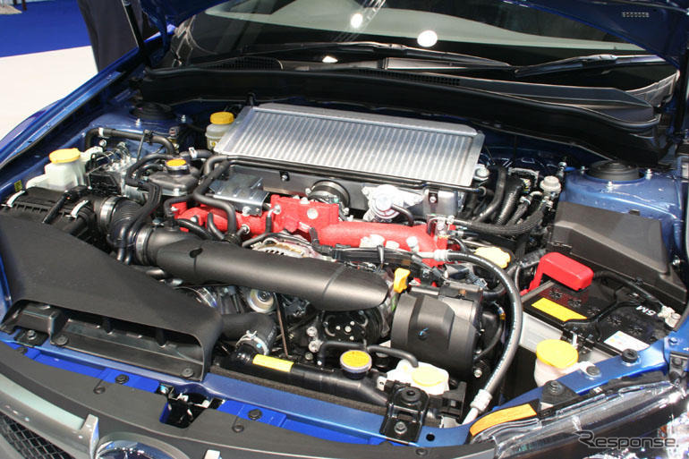 【バンコクモーターショー08】エンジンが違うインプレッサWRX STI
